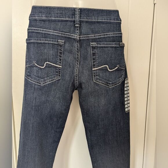 7 for All Mankind Straight Leg Jean 29 NWT - Picture 7 of 11